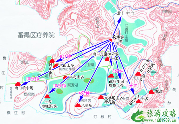 广州大夫山森林公园交通攻略2022