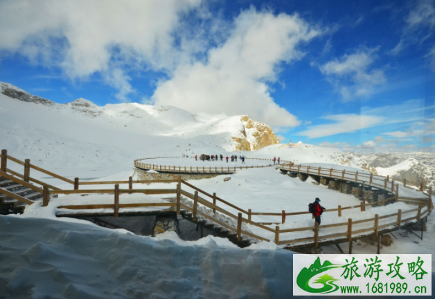 2021达古冰川什么时候有雪