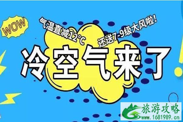 冷空气南下降温 各省市气候变化