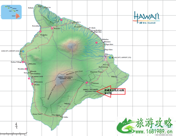 夏威夷大岛火山公园门票多少钱