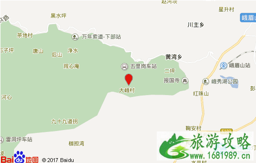 峨眉山旅游景点有哪些