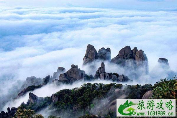 福建名山都有哪些 福建十大名山排名