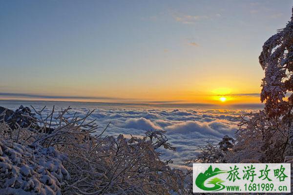 成都周边看雪的景点推荐