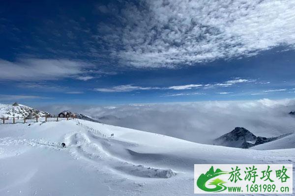 成都周边看雪的景点推荐