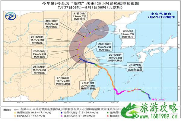 台风烟花对青岛有影响