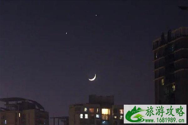 2020年双星伴月什么时候能看到 双星伴月是哪两颗星