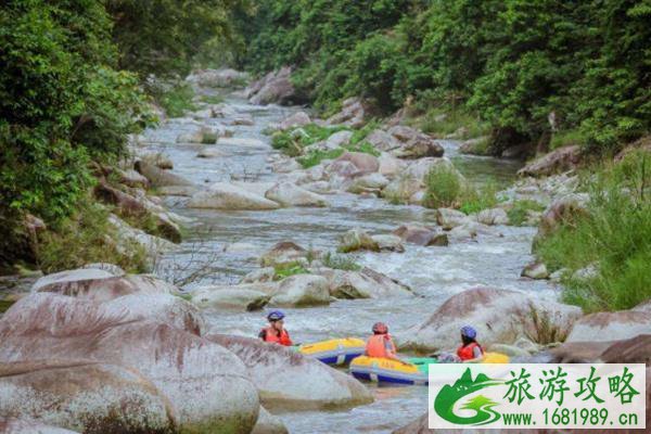 晓峰风景区(野人谷)漂流多少钱