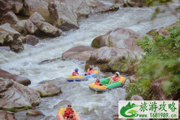 晓峰风景区(野人谷)漂流多少钱