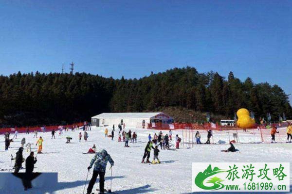 明月山滑雪场门票多少钱