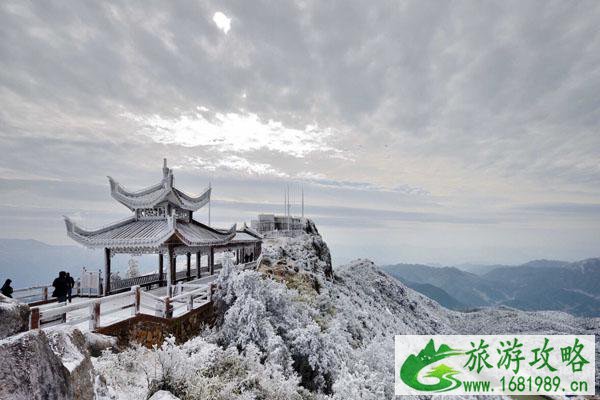 德化九仙山风景区看雾凇最佳时间