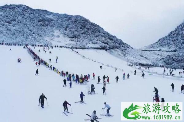 2021金佛山北坡滑雪场开放时间+门票价格