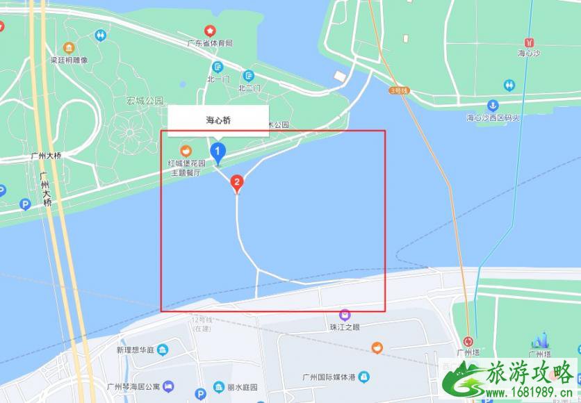 广州海心桥怎么预约 具体位置在哪里