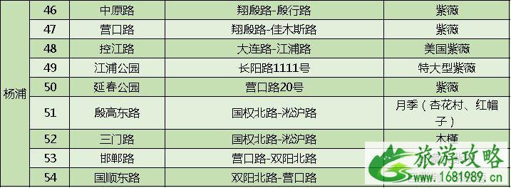 上海打造118条花道 上海全市各区域花道汇总