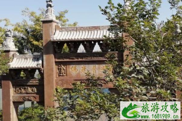 疫情期间惠州市准提寺暂停对外开放