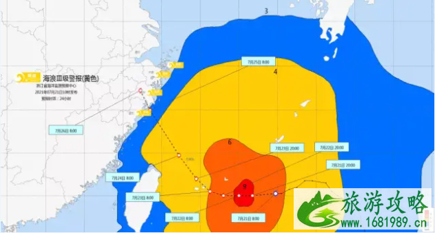 2021台风烟花导致宁波关闭景点名单