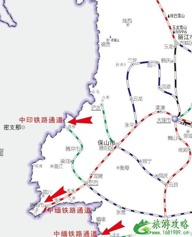 大瑞铁路线路图及最新进展2021