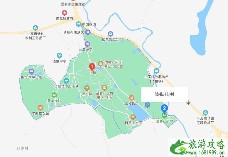 诸葛村在哪个城市 诸葛村旅游风景区