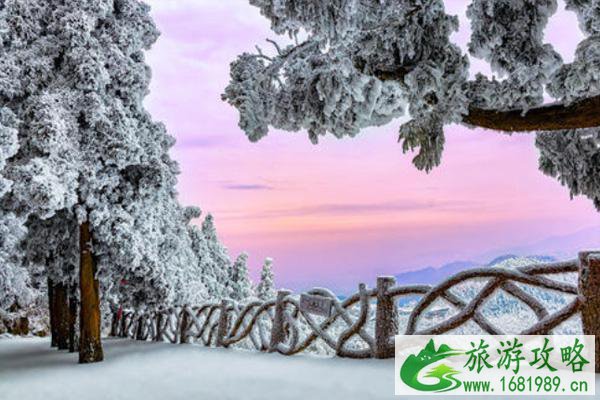 衡山雾凇什么时候出现 衡山下雪缆车停运吗