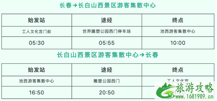 2020-2021长白山机场冬春季航班时刻表 长白山怎么去住哪里吃什么