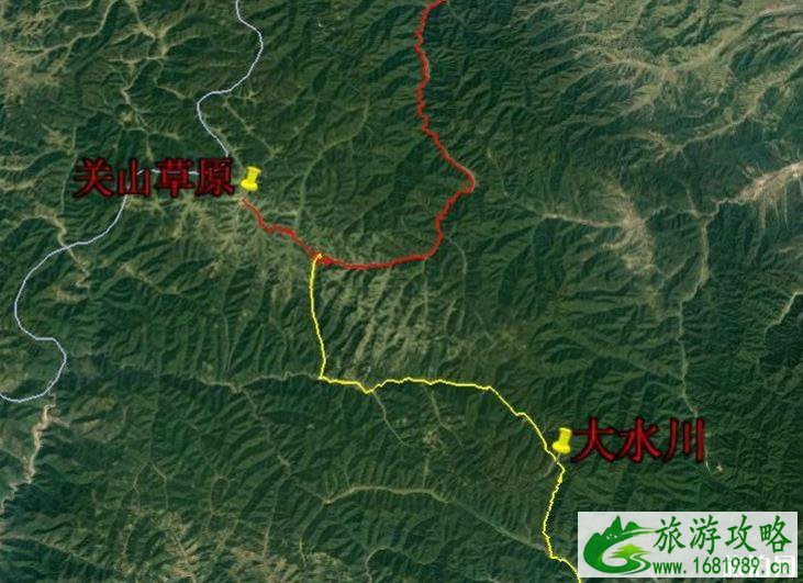 关山草原到大水川最佳路线