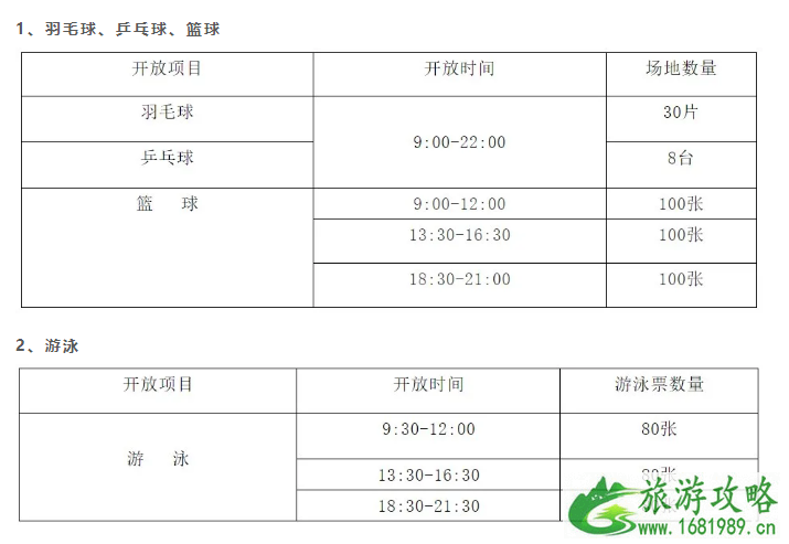 8月8日广州免费开放体育场馆时间及预约指南