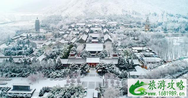 北京云居寺雪景美景图片集