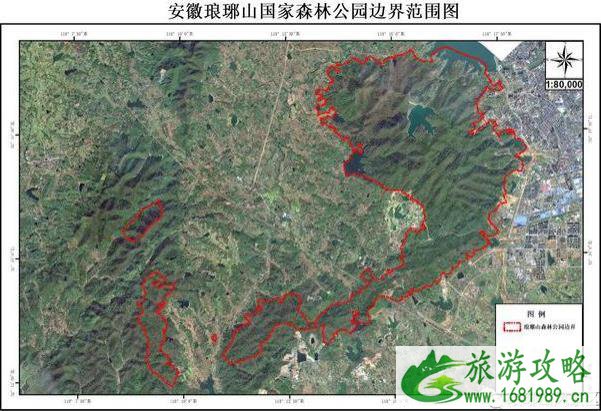 琅琊山风景名胜区和琅琊山国家森林公园勘界结果的公示