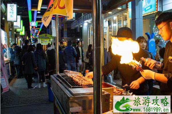 韩国全州南部市场夜市地址和开放时间和介绍