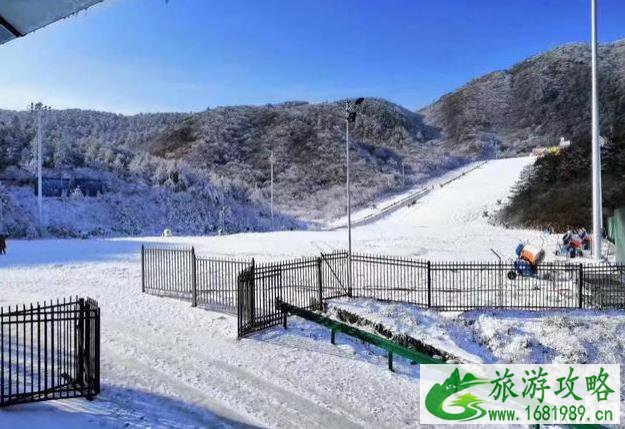 2020九宫山滑雪场开放时间 门票价格