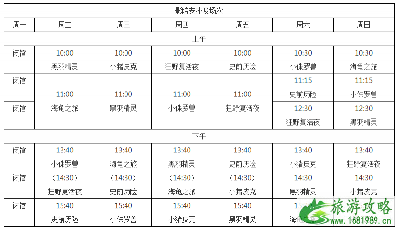 北京自然博物馆游玩攻略