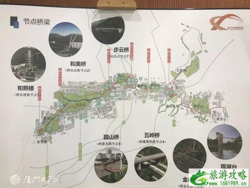 厦门山海健康步道入口路线图 2020元旦厦门山海健康步道开放时间