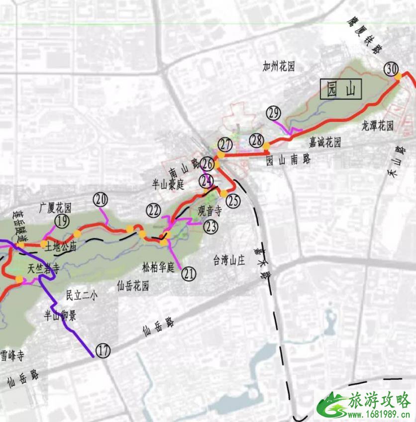 厦门山海健康步道入口路线图 2020元旦厦门山海健康步道开放时间