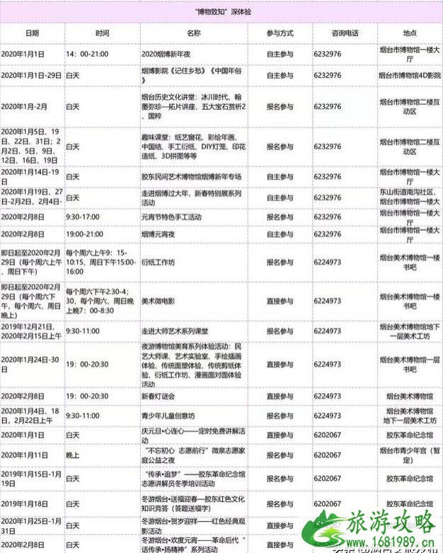 烟台跨年2020活动艺术烟台活动时间+活动安排