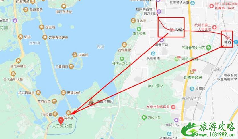 太子湾公园地铁怎么去 太子湾公园坐几号地铁