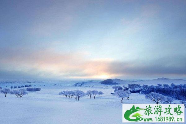 国内三大赏雪风景地