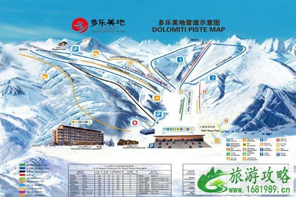 2022~2020崇礼多乐美地滑雪场11月23日开板 附滑雪票价格+租借费用