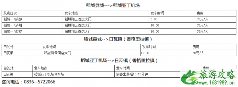 带父母去稻城亚丁要注意什么 稻城亚丁衣食住行攻略