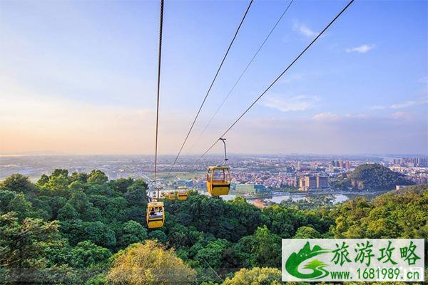 西樵山风景区有什么好玩的