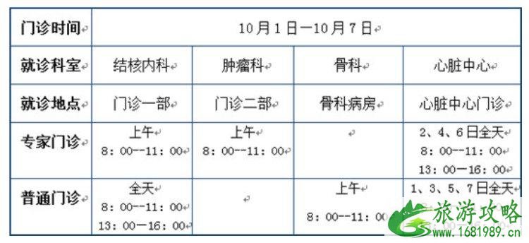 国庆北京医院放假吗 2022国庆节北京各大医院门诊时间安排