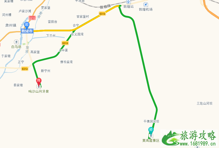 西北自由行七日游线路介绍