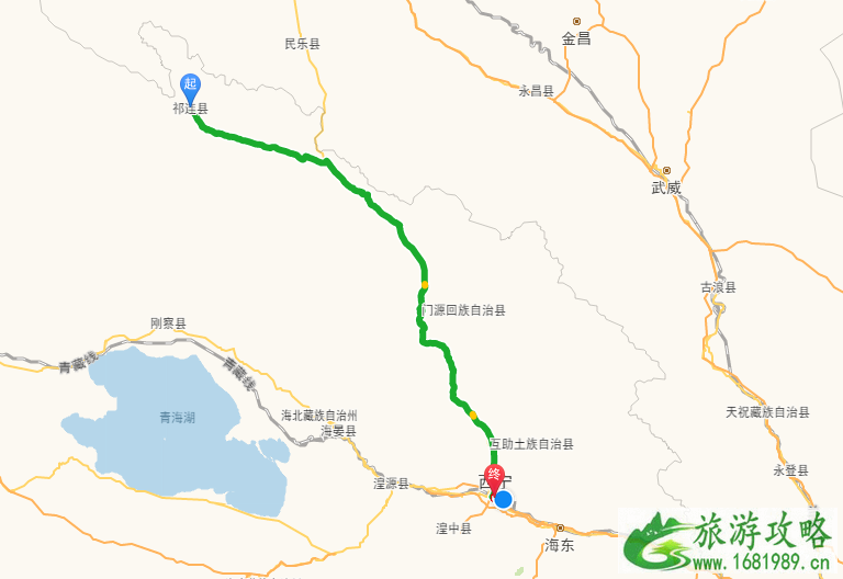 西北自由行七日游线路介绍