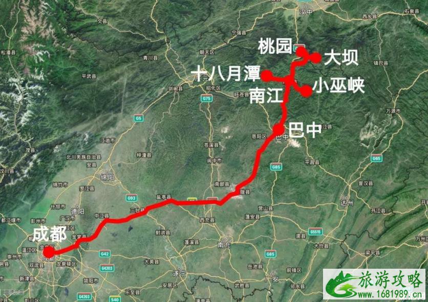 成都自驾游光雾山路况怎么样 光雾山景区内部交通