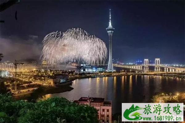 2022澳门国际烟花节 场次安排+最佳观赏地