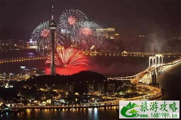 2022澳门国际烟花节 场次安排+最佳观赏地