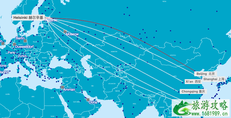 芬兰在哪里 芬兰到达的交通攻略
