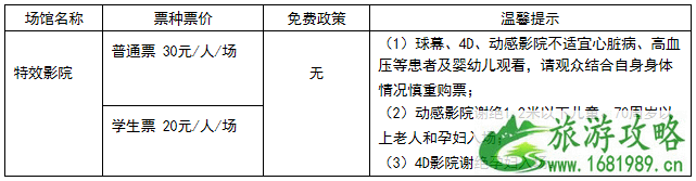 2022中国科技馆门票+特效电影时间+游玩项目