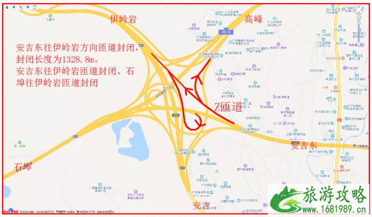 2022南宁绕城高速交通管制时间+路段