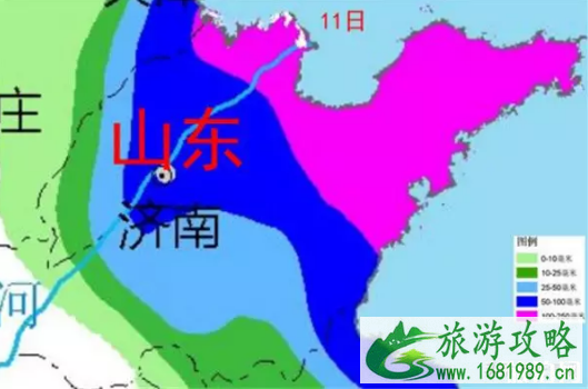 利奇马台风会登陆山东吗 2022山东暴雨易积水路段+未来天气