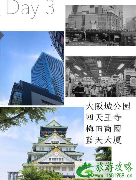 日本大阪6天自由行旅游攻略