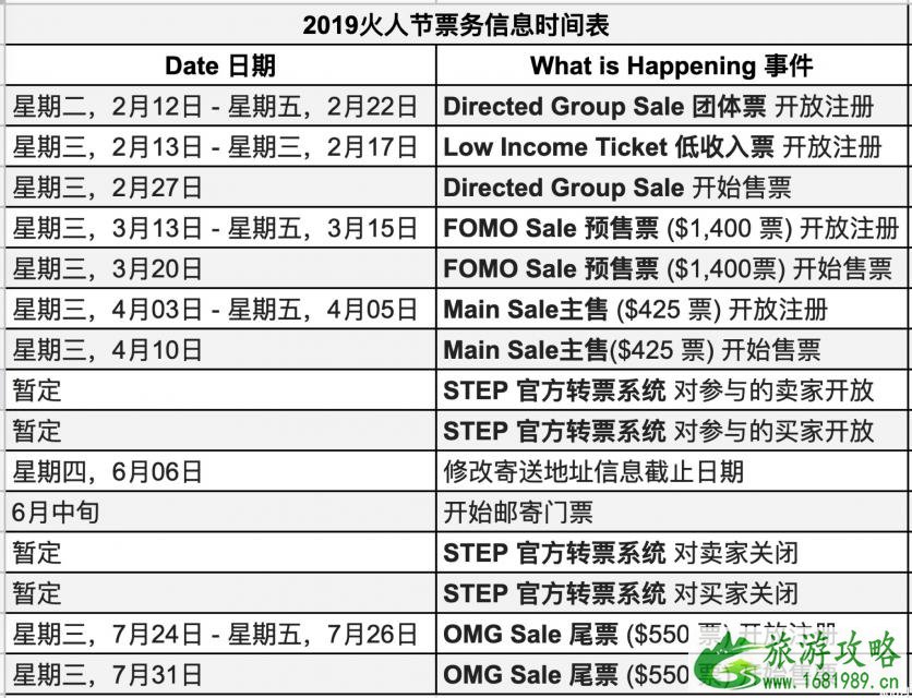 2022火人节门票价格+购票网址+购票指南